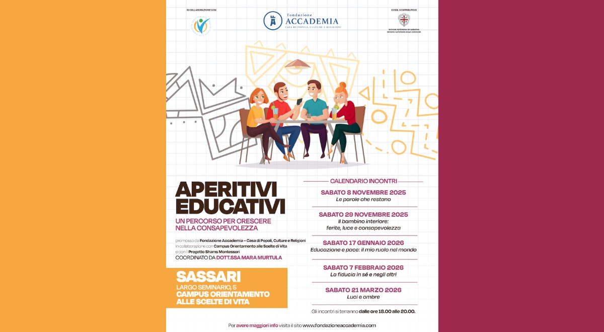 APERITIVI EDUCATIVI - UN PERCORSO PER CRESCERE NELLA CONSAPEVOLEZZA