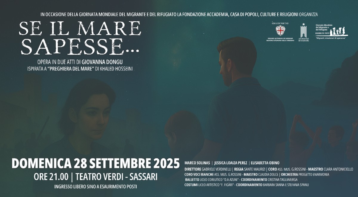 Save the Date – ´Se il Mare Sapesse...´ arriva il 28 Settembre al Teatro Verdi