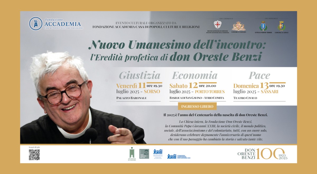 Nuovo Umanesimo dell´Incontro: L´Eredità Profetica di Don Oreste Benzi