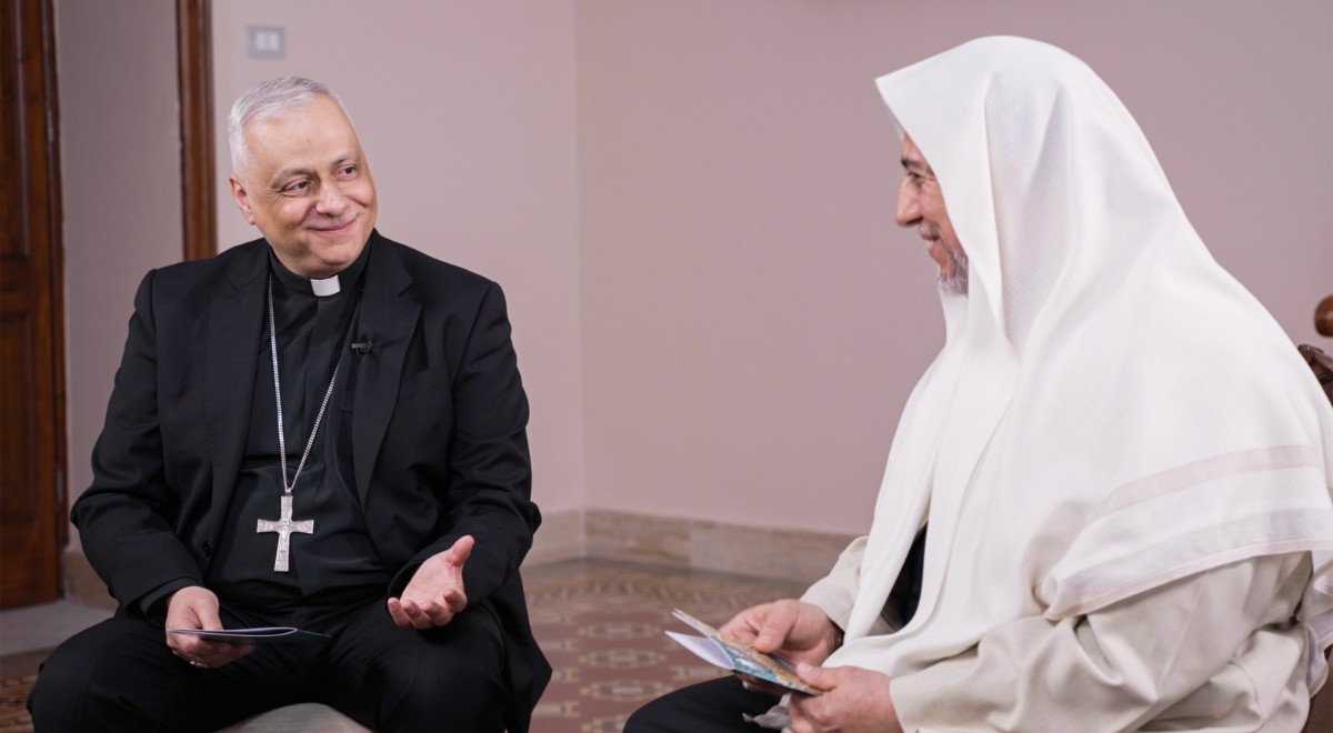 Intervista Arcivescovo Monsignor Gian Franco Saba e Imam Abdellaoui Salaheddin